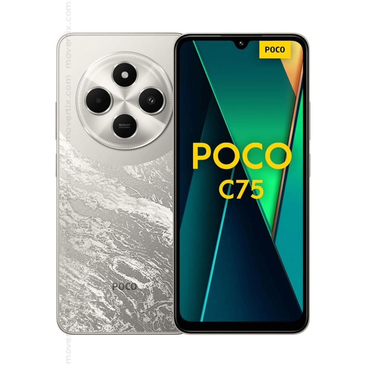 Xiaomi Poco C75 Dual SIM Gold 256GB and 8GB RAM (6941812710500 ...