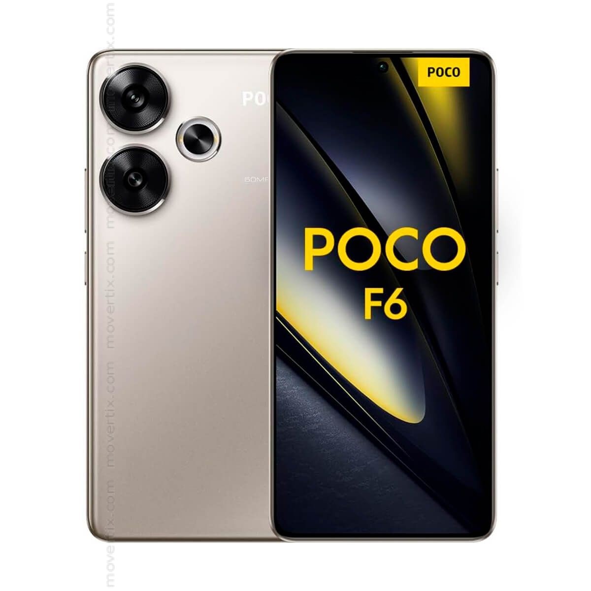 Xiaomi Poco F6 5G Dual SIM Titanium 256GB and 8GB RAM (6941812781890 ...