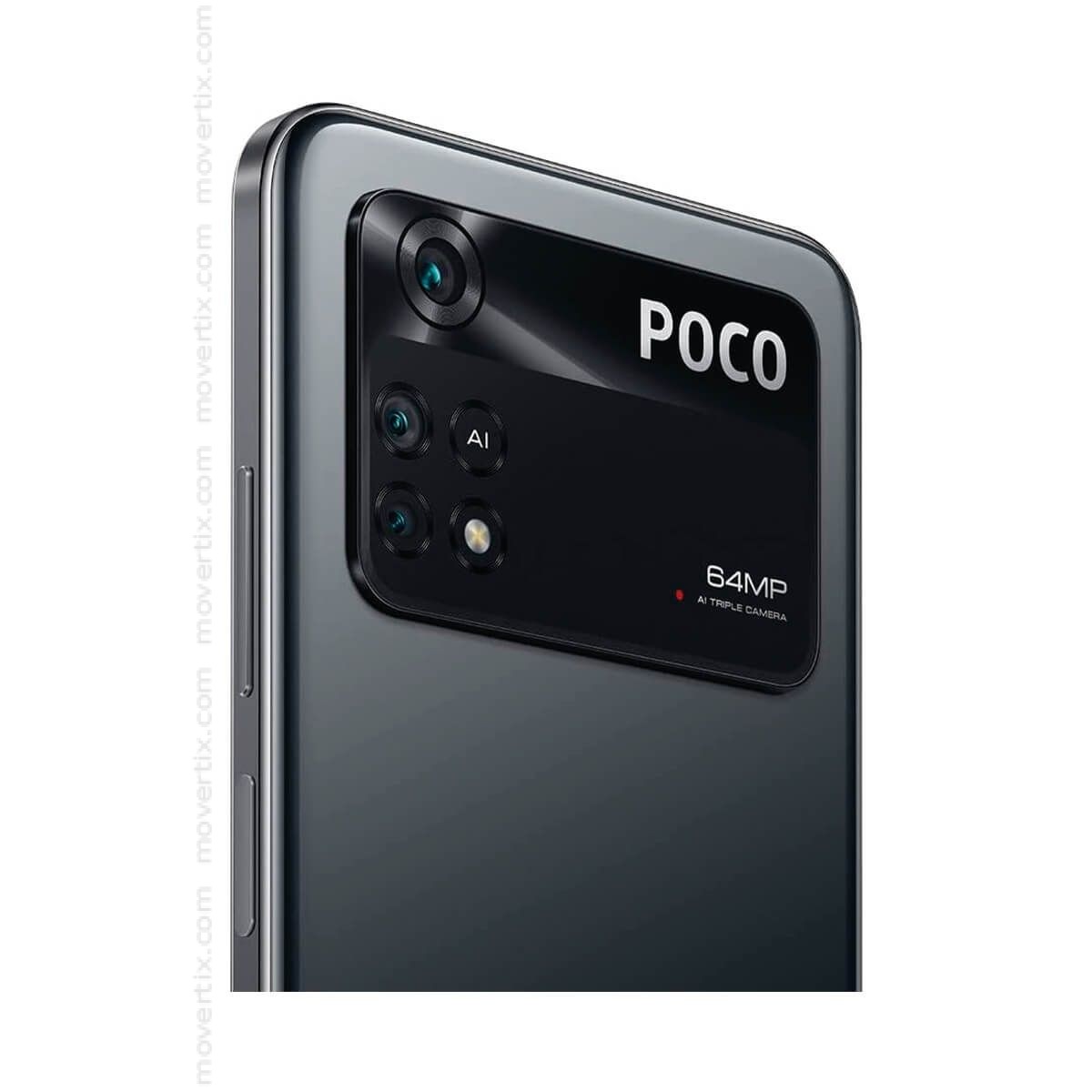 Móvil - POCO M4 PRO, Negro, 128 GB, 6 GB RAM, 6,43 , MediaTek