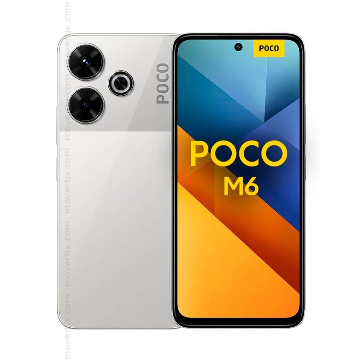 Xiaomi Poco M6 4G Silver 256GB + 8GB Dual-SIM Factory