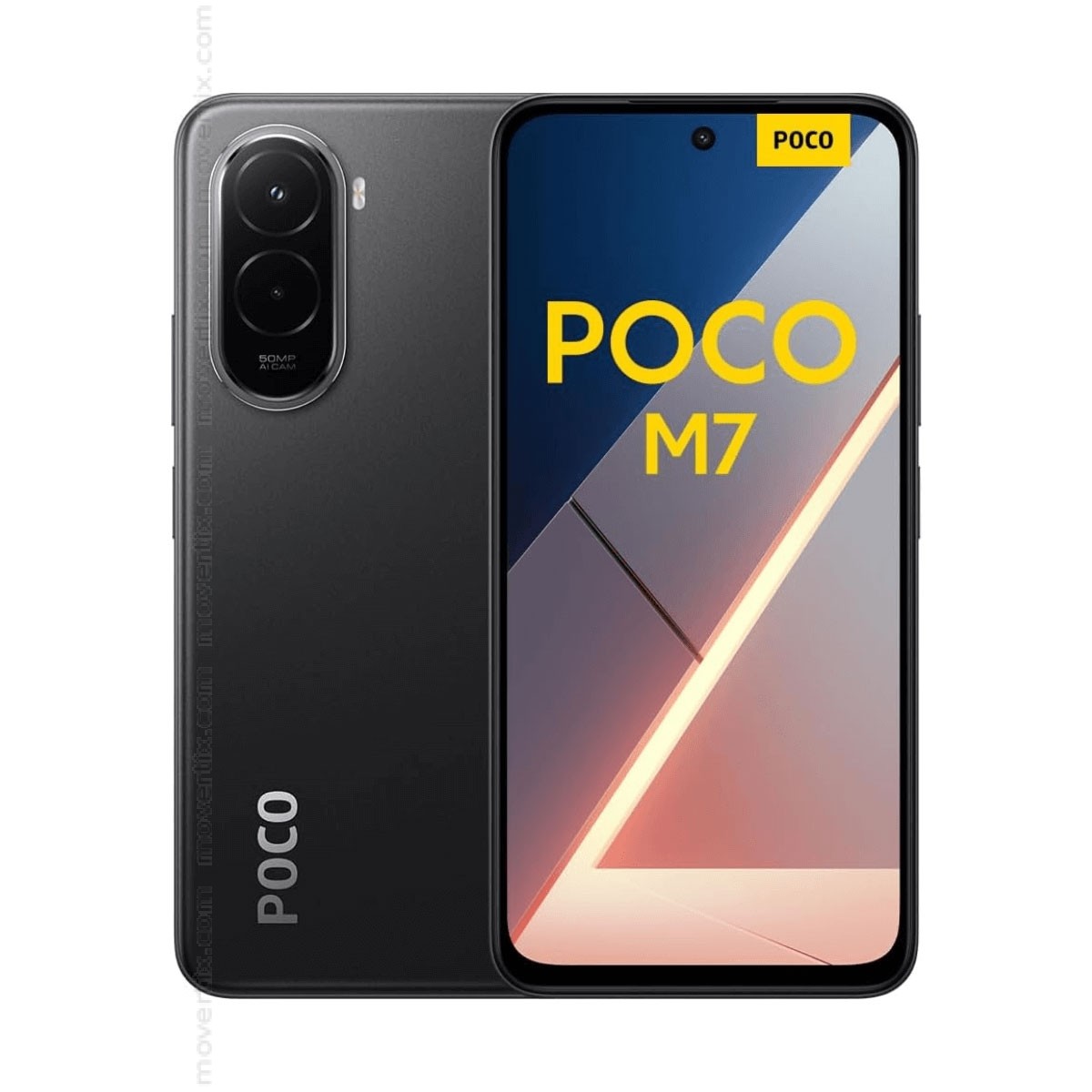 新品 Xiaomi POCO M7 128GB ブラック 商品番号【158】 Xiaomi Poco M7 Dual SIM Black 128GB and 6GB RAM