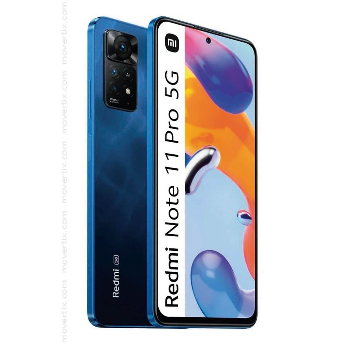 Redmi Note 11 Pro 5G Dual SIM Atlantic Blue 64GB and 6GB RAM  (6934177770456) | Movertix Mobile Phones Shop