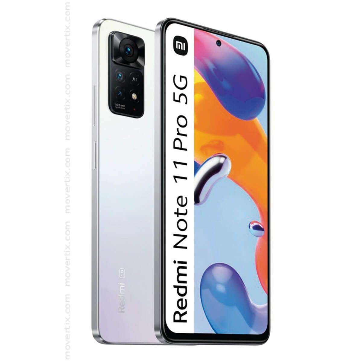 Redmi Note 11 Pro 5G Dual SIM Polar White 64GB and 6GB RAM (6934177770753)  | Movertix Mobile Phones Shop