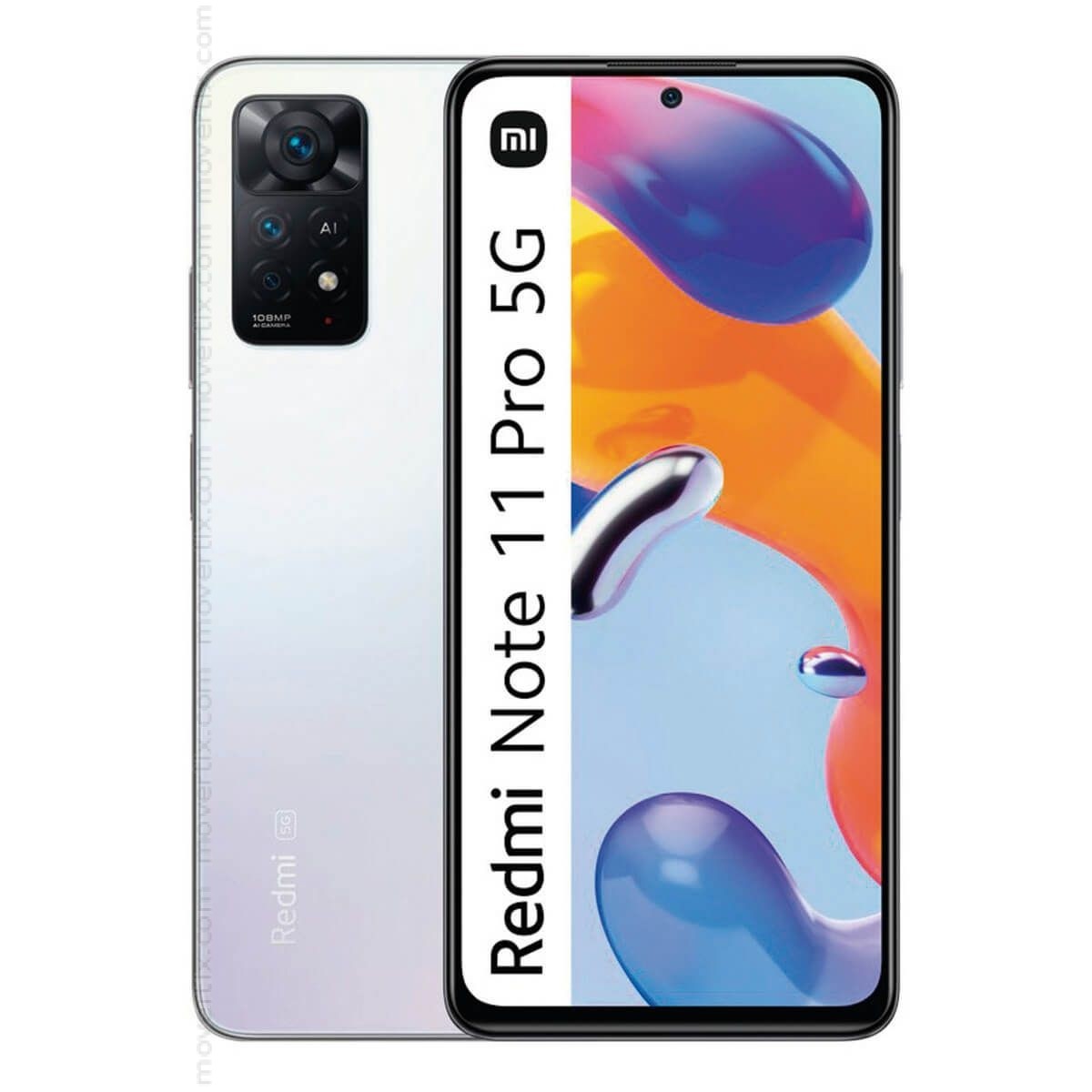 Redmi Note 11 Pro 5G Dual SIM Polar White 64GB and 6GB RAM (6934177770753)  | Movertix Mobile Phones Shop