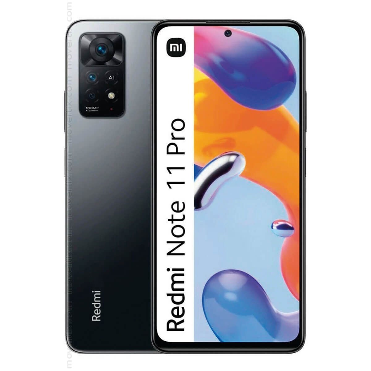 Xiaomi Redmi Note 11 Pro Double SIM Gris graphite avec 128Go et 6Go RAM