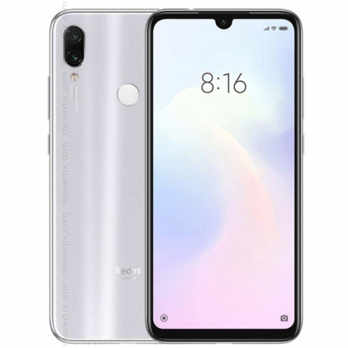 Xiaomi Redmi Note 7 Dual SIM en Blanco de 64GB y 4GB RAM