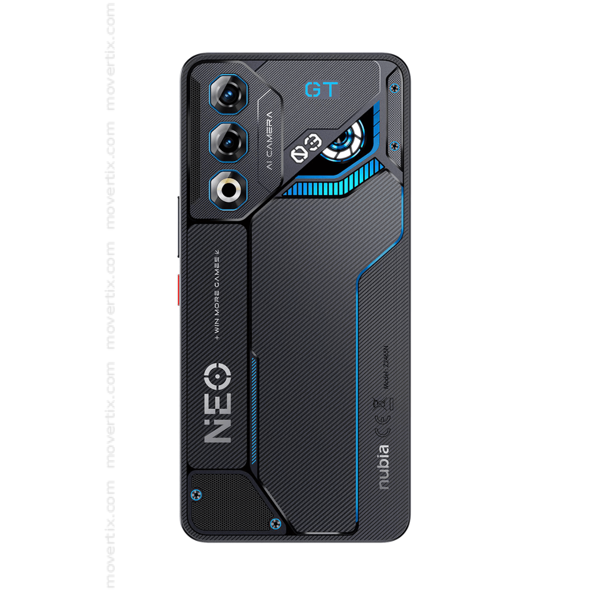 ZTE Nubia Neo 3 GT 5G 12GB/256GB Black Dual SIM (6902176144677