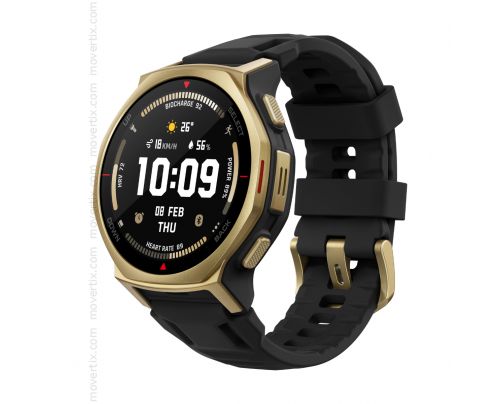 Amazfit T-Rex 3 Pro GPS 44mm Smartwatch Black Gold (Black Gold)