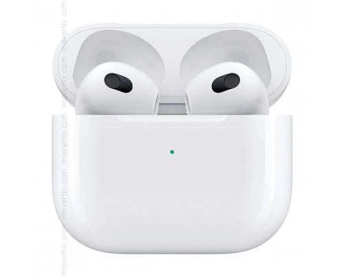 Apple AirPods (3. Generation) Ohrhörer, Weiß, mit MagSafe Ladecase