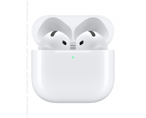 Apple AirPods 4 Bluetooth avec réduction active du bruit blanc (MXP93ZM/A)