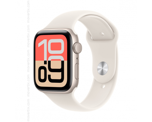 Apple Watch SE 3 GPS 40mm Polarstern mit and Sportarmband Polarstern - Armbandgröße M/L