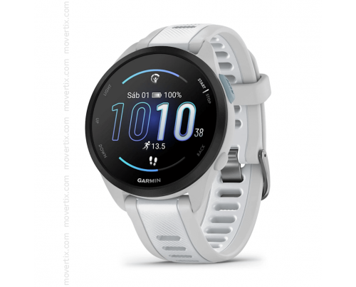 Garmin Forerunner 165 43mm GPS Smartwatch White