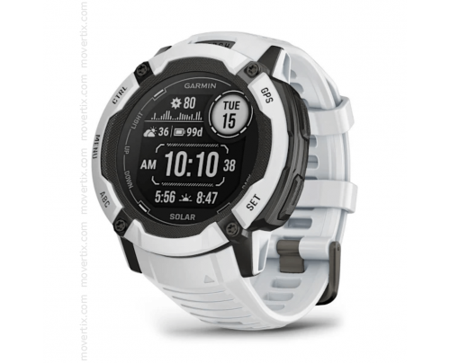 Garmin Instinct 2X Solar GPS 50mm Smartwatch White (White Stone)