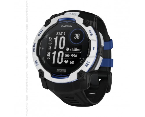Garmin Instinct 3 Solar GPS 45mm Noir et bracelet Noir