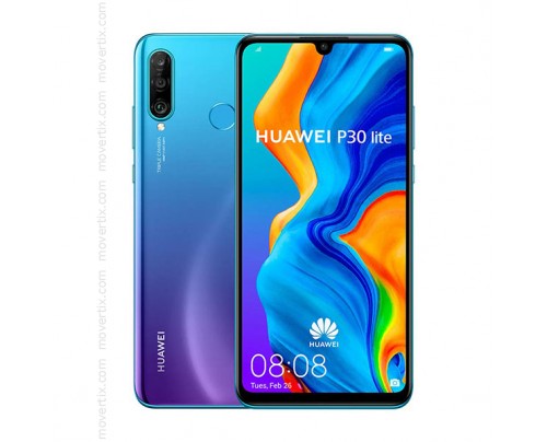 Huawei P30 Lite Dual SIM Peacock Blue 128GB and 4GB RAM (MAR-LX1A)