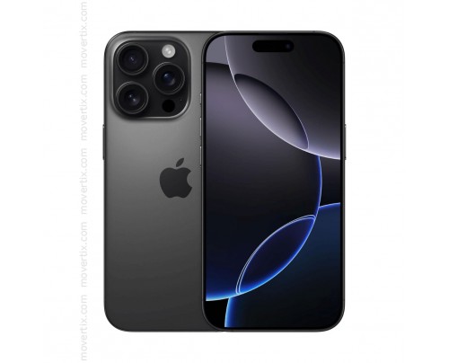 iPhone 16 Pro Titane noir avec 128Go