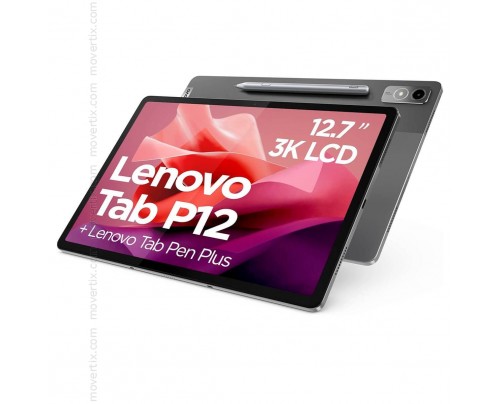 Lenovo Tab P12 (12.7", WiFi) in Grigio da 256GB e 8GB RAM + Lenovo Tab Pen Plus