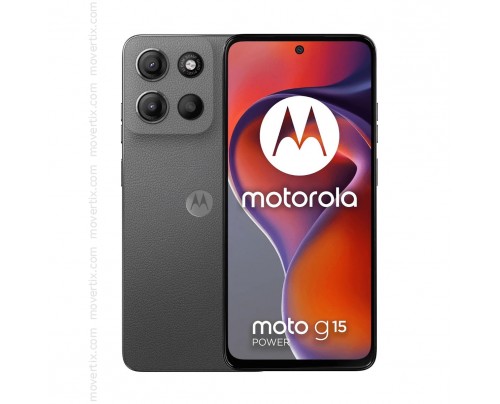 Motorola Moto G15 Power Double SIM Gris avec 512Go et 8Go RAM (XT2521-5)