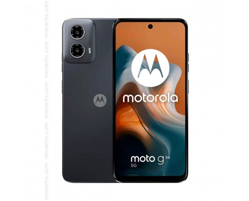 Motorola Moto G34 5G Dual SIM Preto de 128GB e 4GB RAM (XT2363-2)