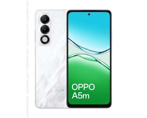 Oppo A5M 4G 8Go/256Go Double SIM Blanc