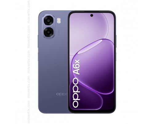 Oppo A6x 4G Dual SIM in Lila mit 128GB und 4GB RAM