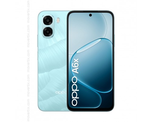 Oppo A6x 4G Dual SIM in Blu da 128GB e 4GB RAM