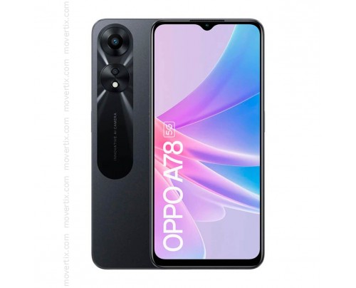 Oppo A78 5G Dual SIM in Nero da 128GB e 4GB RAM