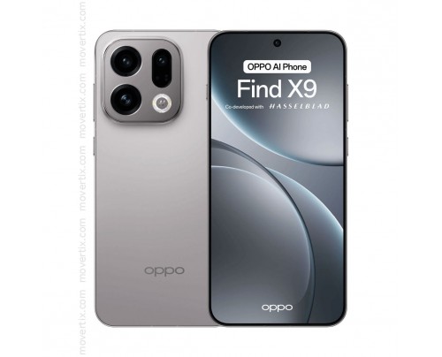 Oppo Find X9 5G Dual SIM Titanium Grey 512GB and 16GB RAM (CPH2797)