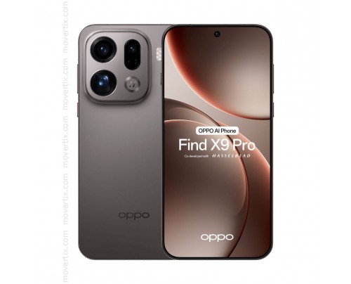 Oppo Find X9 Pro 5G Dual SIM Titanium Charcoal 512GB and 16GB RAM (CPH2791)