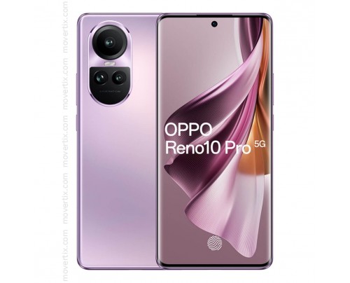 Oppo Reno10 Pro 5G Dual SIM Glossy Purple 256GB and 12GB RAM ...