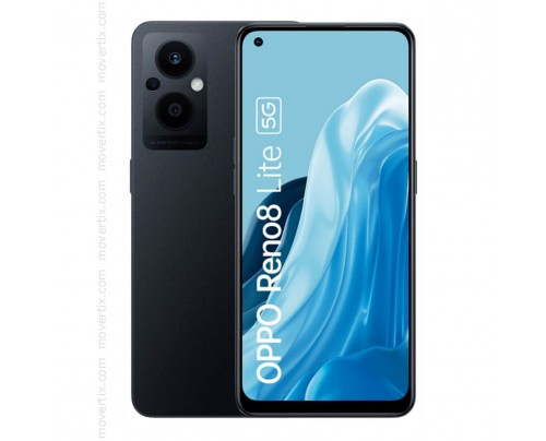 Oppo Reno8 Lite 5G Dual SIM in Nero da 128GB e 8GB RAM (CPH2343)