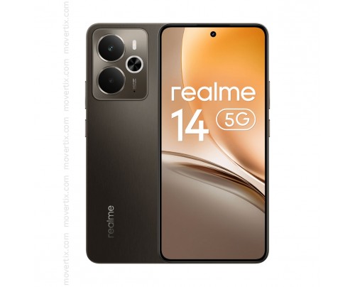 Realme 14 5G Double SIM Titane tempête avec 512Go et 12Go RAM