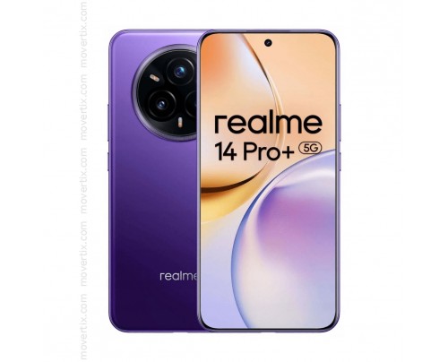 Realme 14 Pro+ 5G Dual SIM Nebula Purple 512GB and 12GB RAM