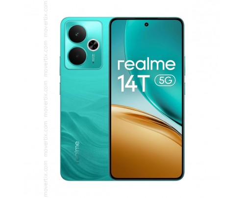 Realme 14T 5G Double SIM Vagues Vertes avec 256Go et 8Go RAM