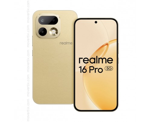 Realme 16 Pro 5G Dual SIM in Oro da 256GB e 8GB RAM