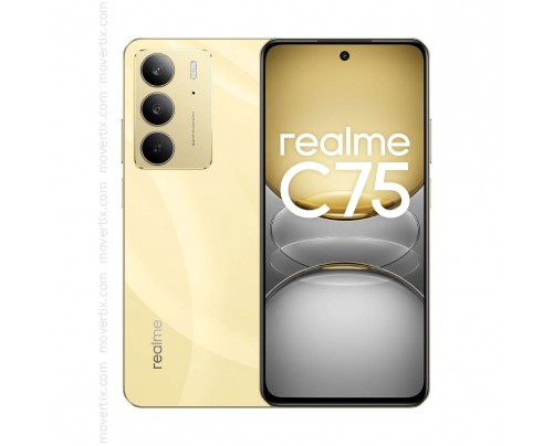 Realme C75 Dual SIM Lightning Gold 256GB and 8GB RAM