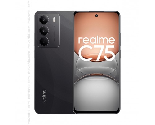 Realme C75 Dual SIM Storm Black 128GB and 8GB RAM
