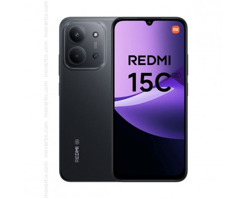 Redmi 15C 5G Dual SIM Midnight Black 128GB and 4GB RAM