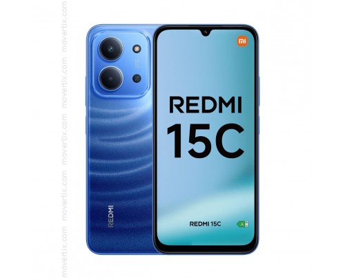 Redmi 15C Dual SIM in Blau mit 256GB und 8GB RAM