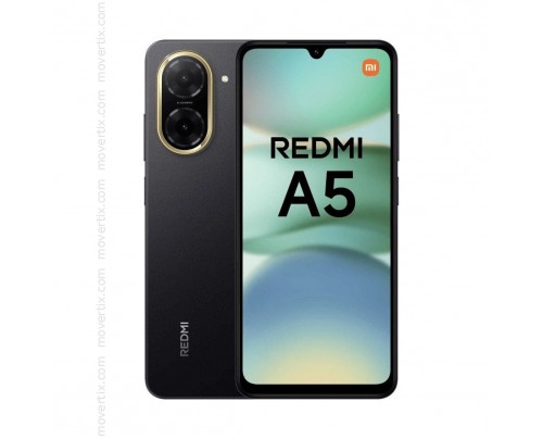 Redmi A5 Dual SIM Midnight Black 128GB and 4GB RAM