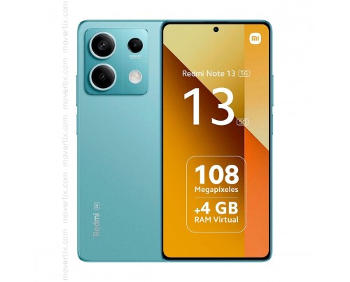 Redmi Note 13 5G Dual SIM Ocean Teal 128GB and 6GB RAM (6941812755266 ...