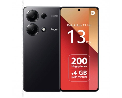 Redmi Note 13 Pro Dual SIM Preto de 256GB e 8GB RAM