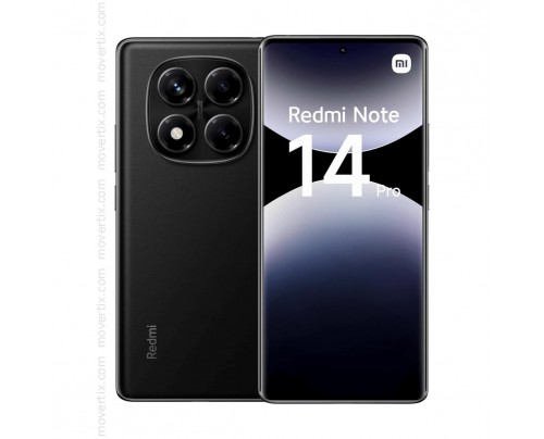 Redmi Note 14 Pro Dual SIM Midnight Black 512GB and 12GB RAM