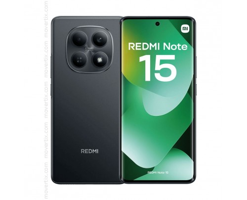 Redmi Note 15 4G Dual SIM in Schwarz mit 128GB und 6GB RAM