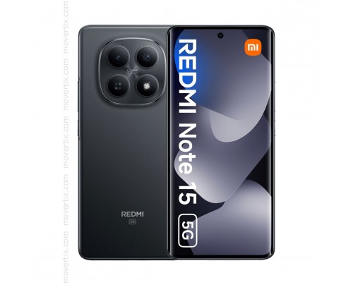 Redmi Note 15 5G Dual SIM Midnight Black 128GB and 6GB RAM