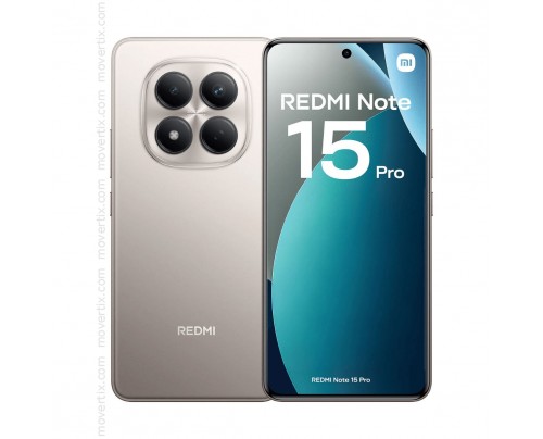 Redmi Note 15 Pro 4G Dual SIM Titânio de 256GB e 8GB RAM