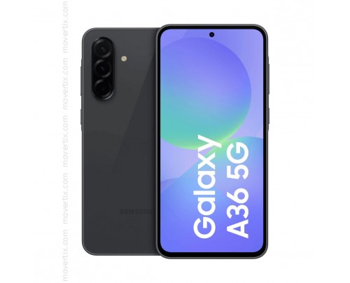 Samsung Galaxy A36 5G Dual SIM Awesome Black 128GB and 6GB RAM (SM-A366B/DS)