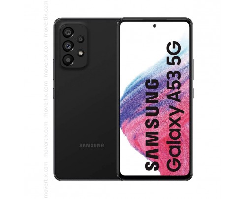 Samsung Galaxy A53 5G EE Double SIM Noir avec 128Go et 6Go RAM (SM-A536B/DS)