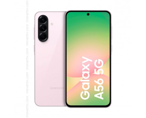 Samsung Galaxy A56 5G Dual SIM Awesome Pink 128GB and 8GB RAM (SM-A566B/DS)