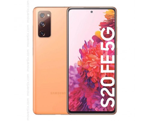 Samsung Galaxy S20 FE 5G Double SIM Orange avec 128Go et 6Go RAM (SM-G781B/DS)